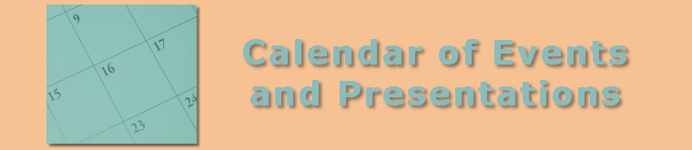 Calendar of events header image